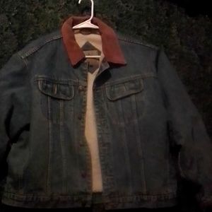 Insulated jean jacket by canyon guide